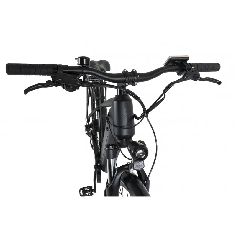 Dawes Spire 1.0 Crossbar Electric Hybrid Bike in Black-4