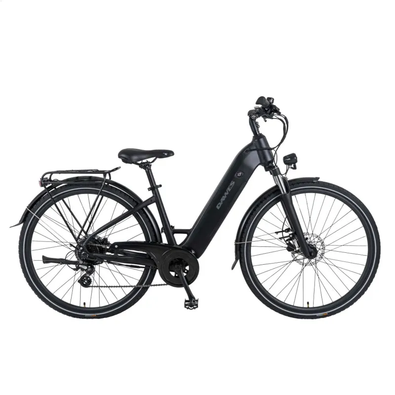 Dawes Spire 1.0 Low Step Electric Hybrid Bike in Black