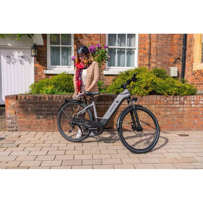 Dawes Spire 2.0 Low Step Electric Hybrid Bike in Grey-1