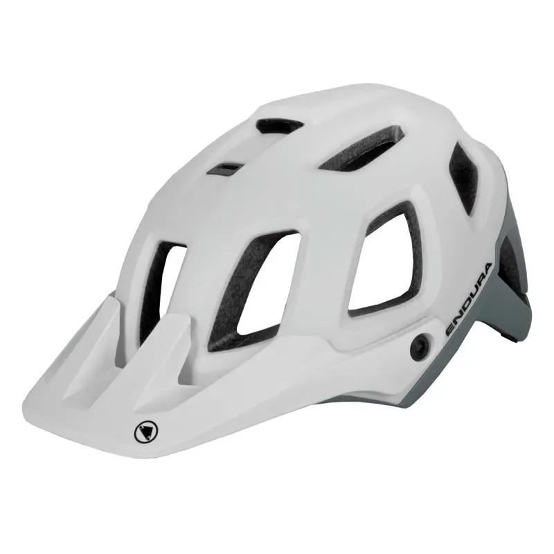 Endura SingleTrack Mountain Bike Helmet in White