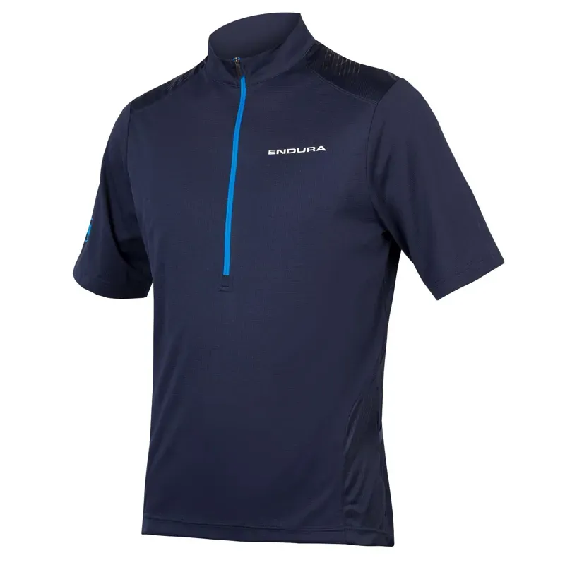 Endura Hummvee Short Sleeve Jersey in Blue