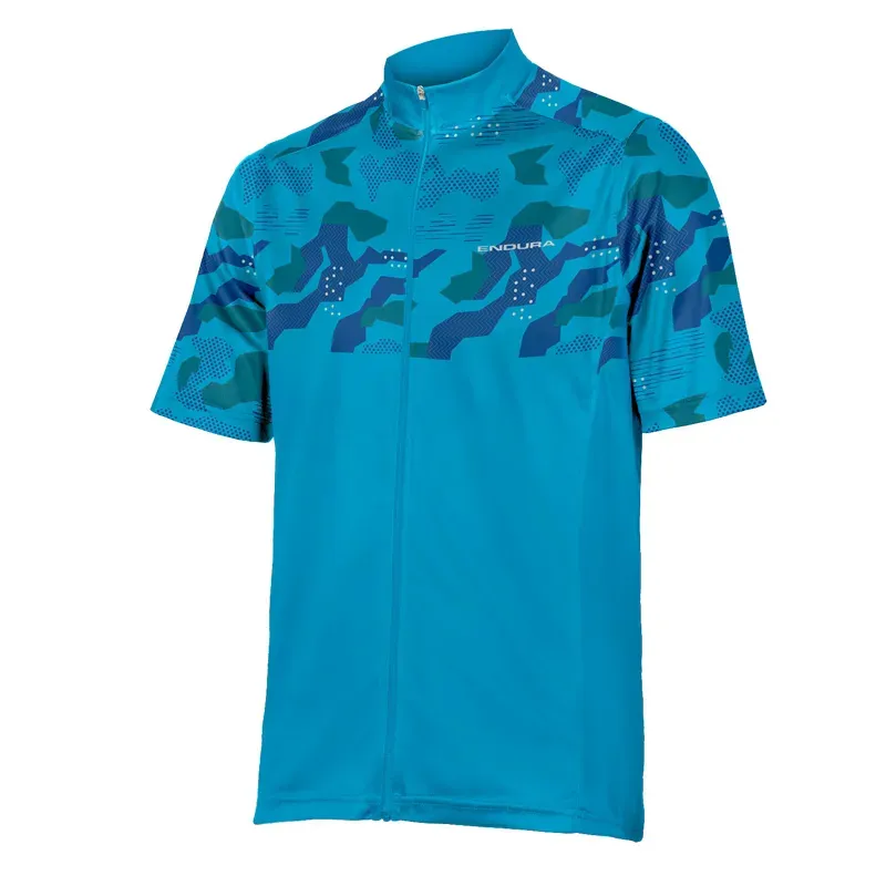 Endura Hummvee Ray S/S Jersey in Electric Blue