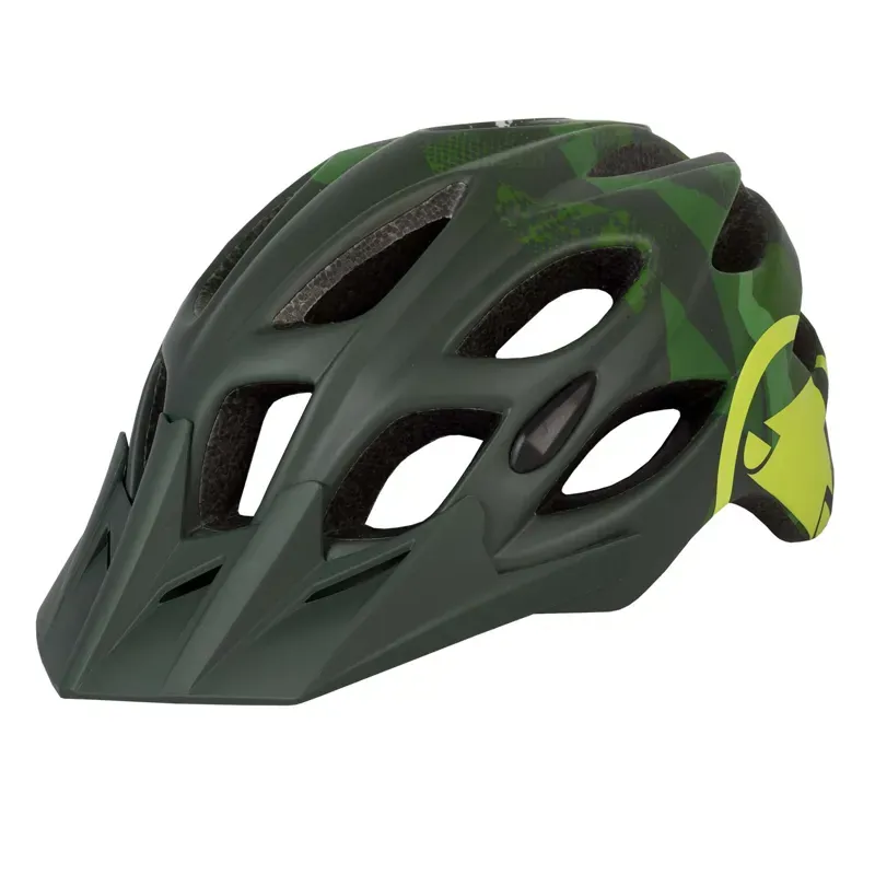 Endura Hummvee One Size Youth Helmet in Green