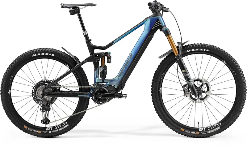 2021 Merida eOne-Sixty 10k Electric Mountain Bike in Blue