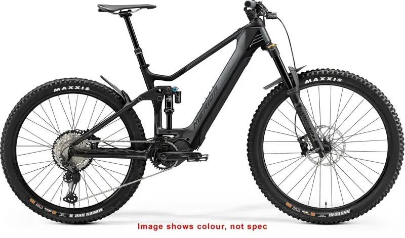 Merida eOne-Sixty 5000 Carbon Electric Mountain Bike in Grey