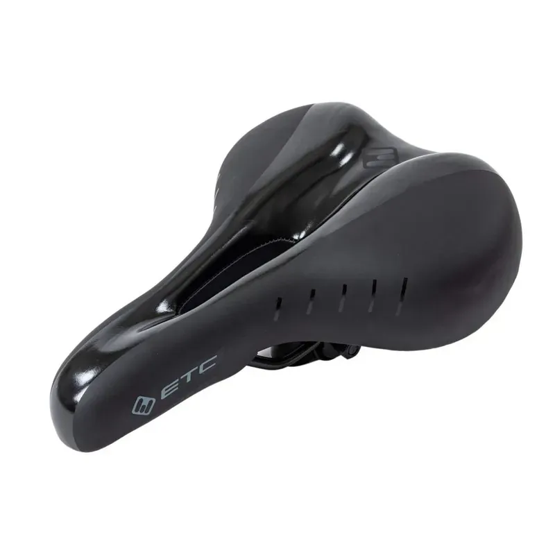 ETC E360 E Ready 265 x 200mm Comfort Saddle in Black