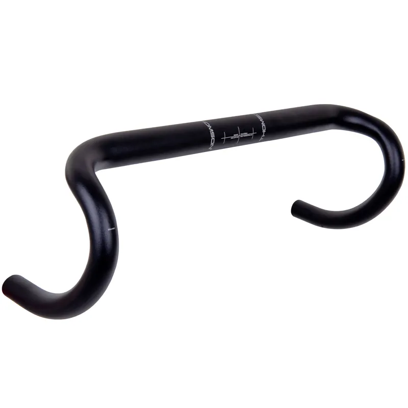 Thomson Road Drop Round Alloy Handlebar in Black