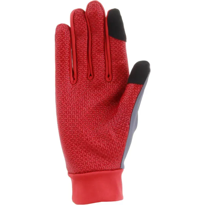 Madison Freewheel Stellar-Tech Windproof Gloves in Red/Grey-1