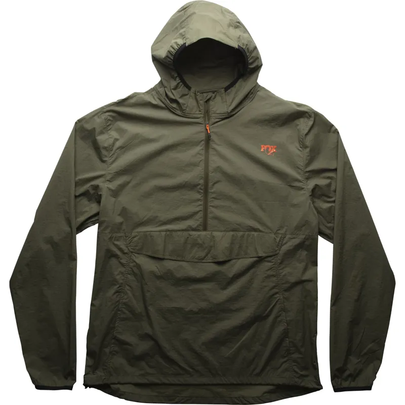 Fox Track Walk Anorak Jacket in Green
