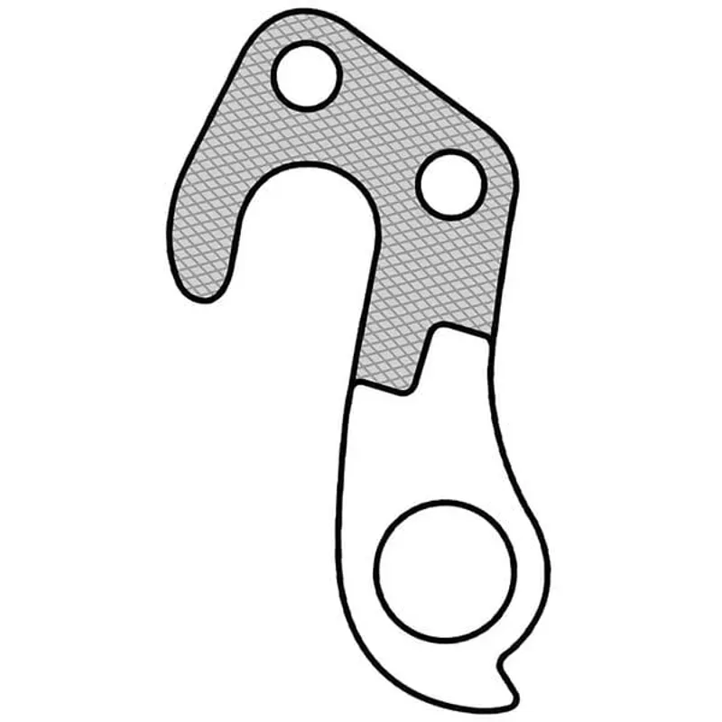 M Parts Trek Gear Hanger in Silver-3