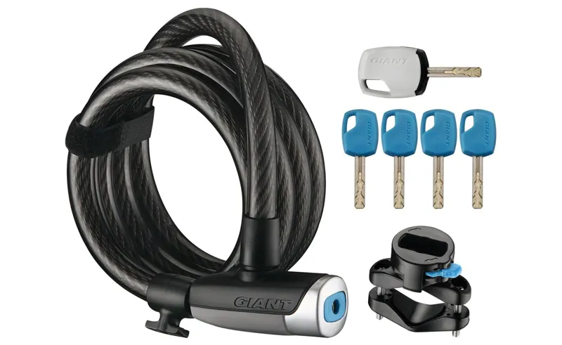 2020 Giant Surelock Flex Key Coil 12 Black