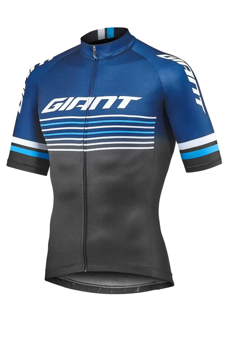 2019 Giant Race Day Mens Short Sleeve Jersey in Blue