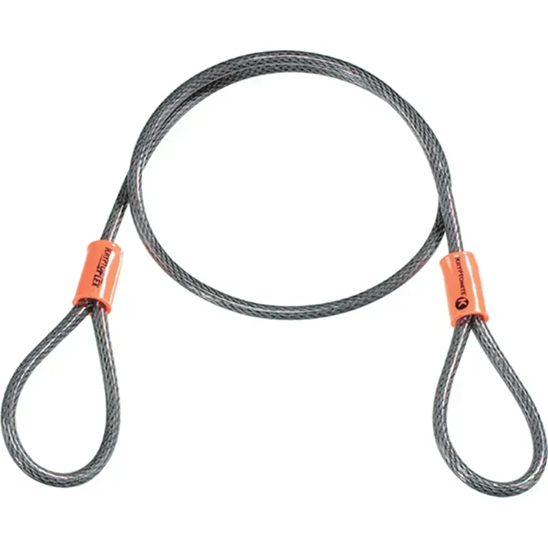 Kryptonite Kryptoflex 7ft Cable Lock in Grey/Orange-1