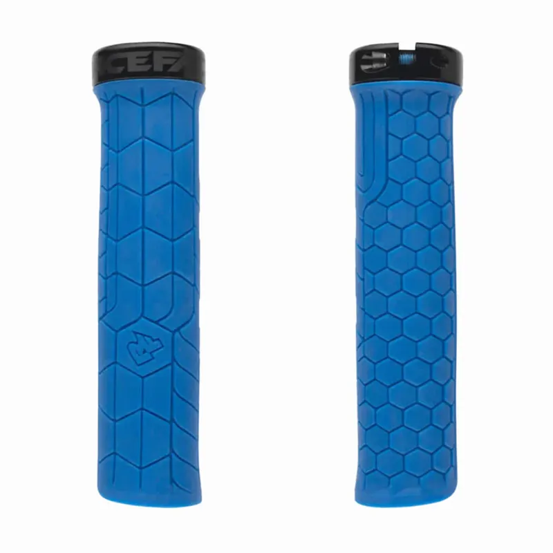 Race Face Getta Grip Lock On Grips in Blue