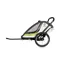 Hamax Breeze Child Bike Trailer In White/Green