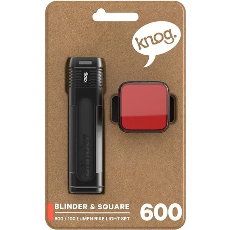 KNOG LIGHT Blinder Pro 600 Blinder 100 Black twin pack-3