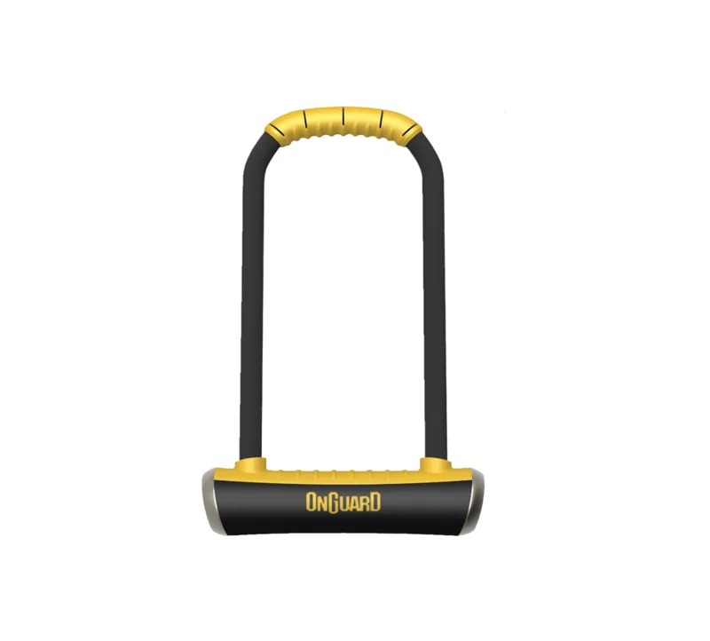 OnGuard Pitbull LS 8002 115x292x14mm U-lock in Black/Yellow