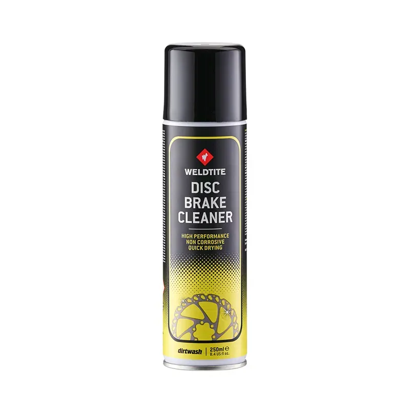 Weldtite Dirtwash Disc Brake Cleaner Aerosol Spray in Black