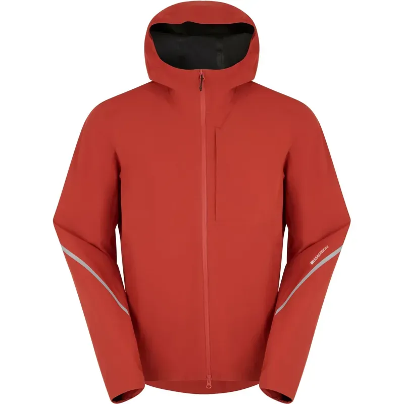 Madison Roam Men's 2-Layer Waterproof Jacket in Mineral Red