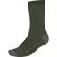 Madison Isoler Merino Deep Winter Socks in Green