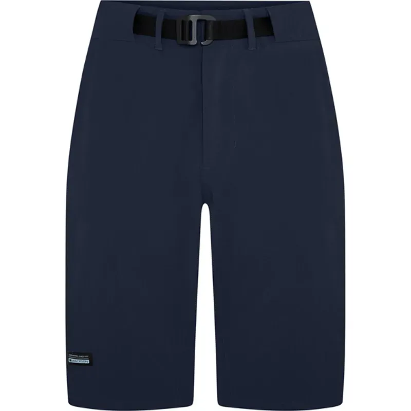 Madison Roam Mens Stretch Shorts in Blue