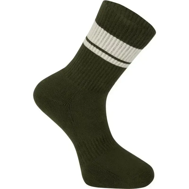 Madison Roam Isoler Crew Sock In Midnight Green
