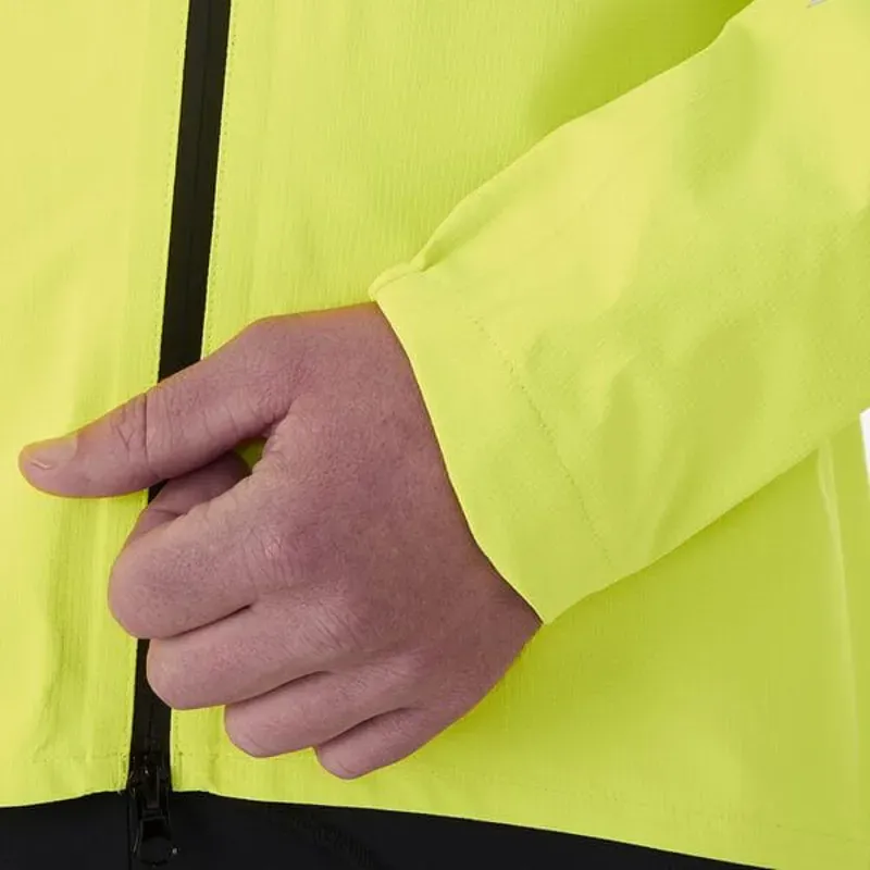 Freewheel Men's Waterproof Jacket - Hi-Viz Yellow-3