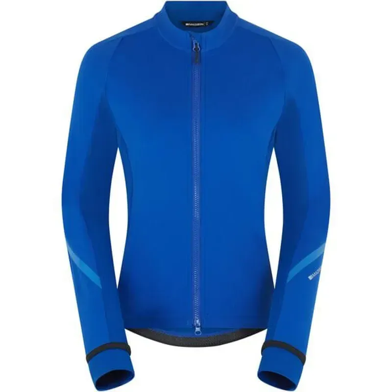 Madison DTE Women's Isoler Thermal Long Sleeve Jacket In Ultramarine Blue