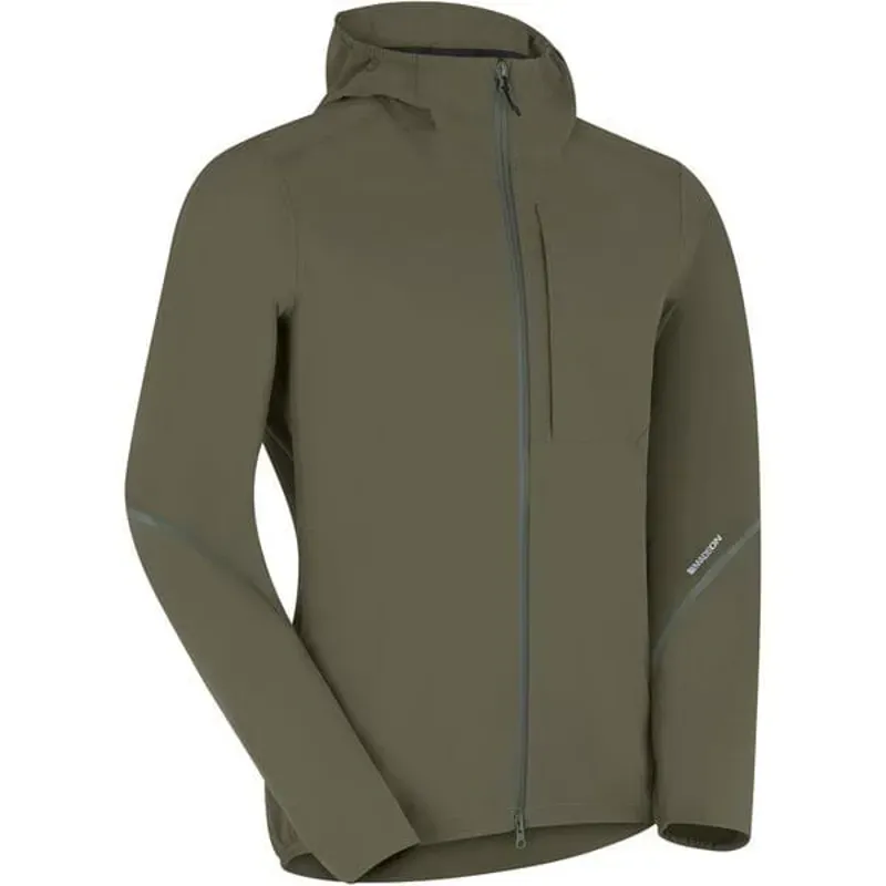 Roam Men's 2-Layer Waterproof Jacket - Midnight Green-1