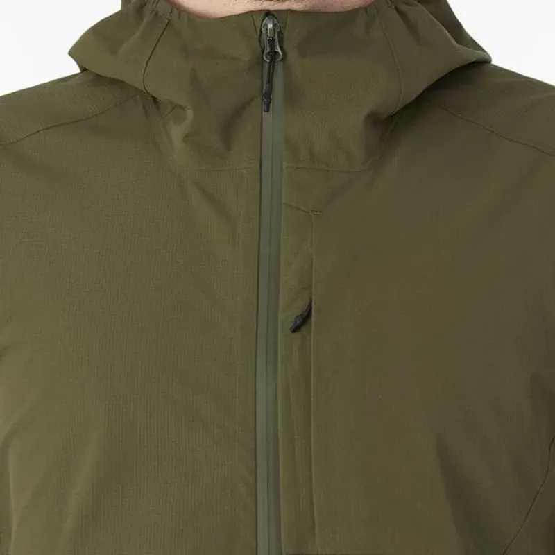 Roam Men's 2-Layer Waterproof Jacket - Midnight Green-2