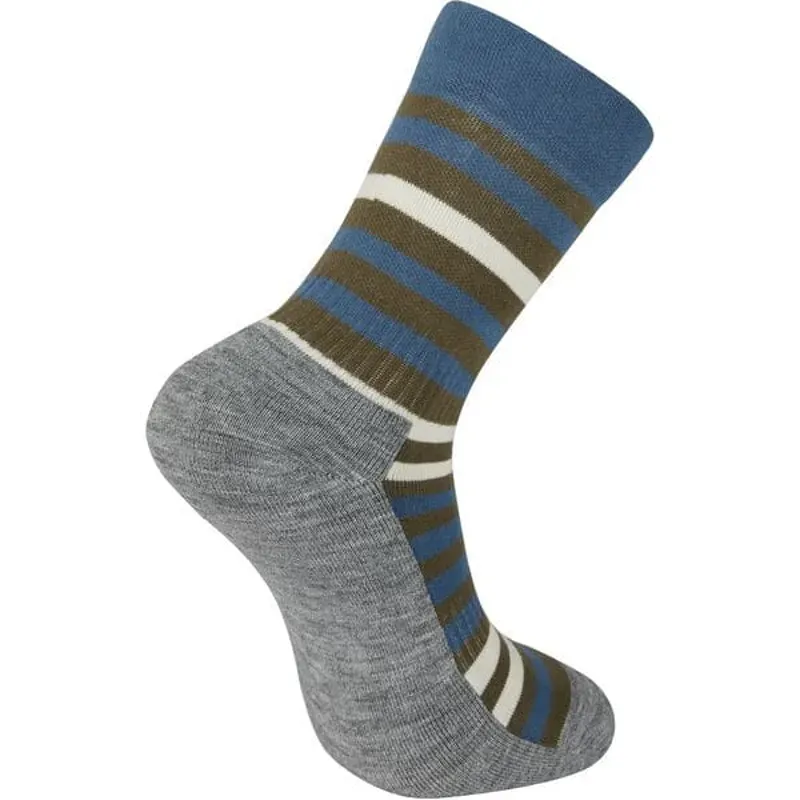 Madison Roam Isoler Merino 4 Season Sock In Slate Blue/Grey-1