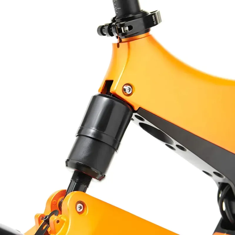 Mirider 20 Compact Folding Electric Bike in Ember Orange-8