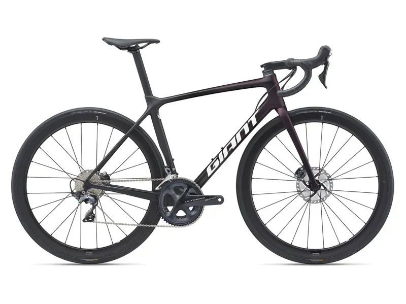2021 Giant TCR Advanced Pro 1 Disc Road Bike in Purple