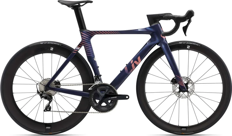 Liv Enviliv Advanced Pro 2 Disc Carbon Road Bike in Milky Way