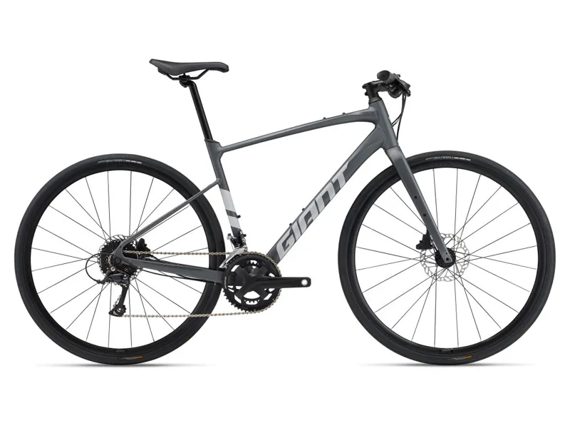 Giant FastRoad 2 Road Bike In Matte Charcoal