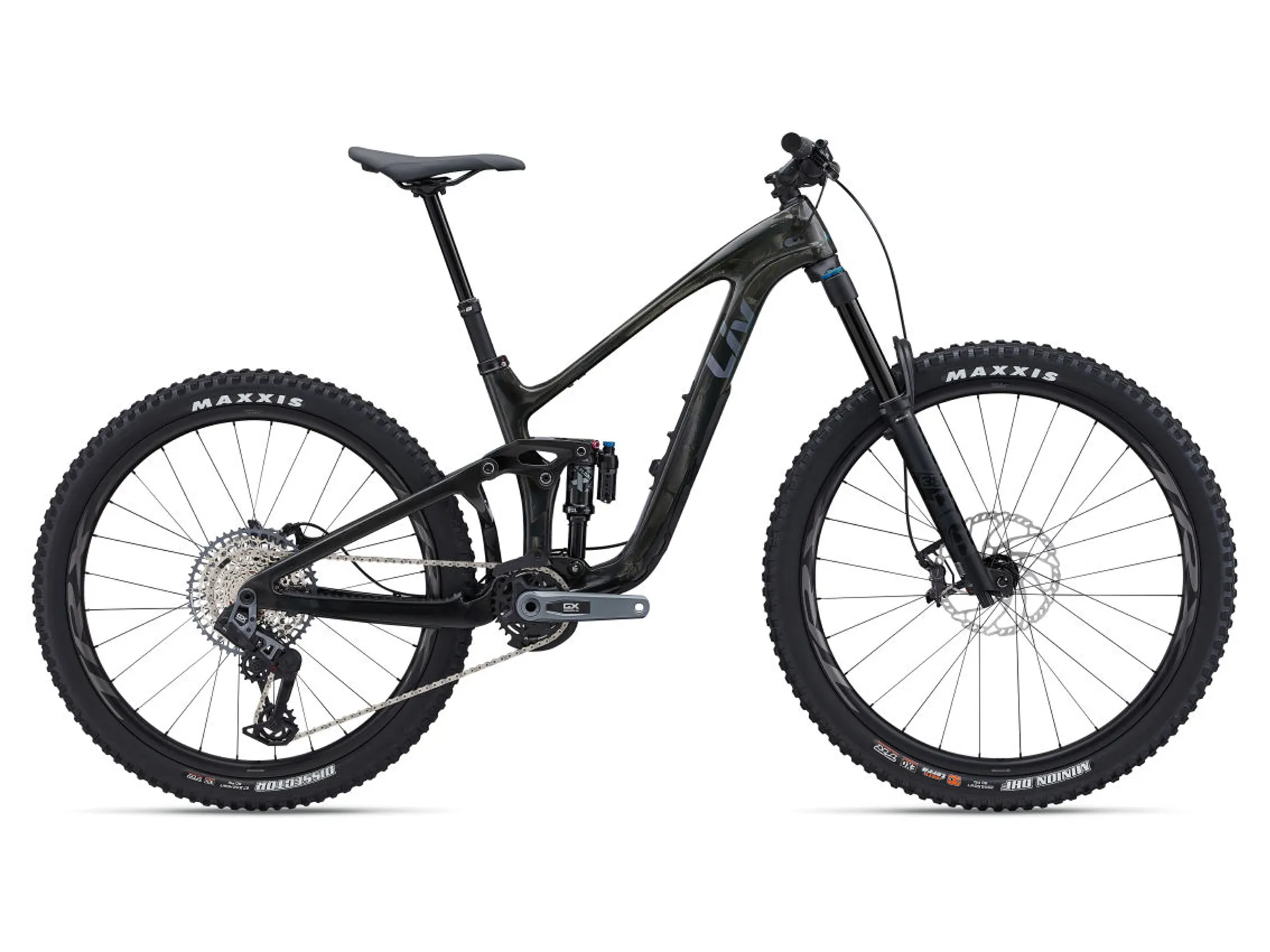 Liv Intrigue LT Advanced 1 Mountain Bike In Raw Carbon