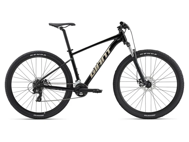Giant Talon 4 27.5-inch Hardtail Mountain Bike in Gloss Black/Sandshell