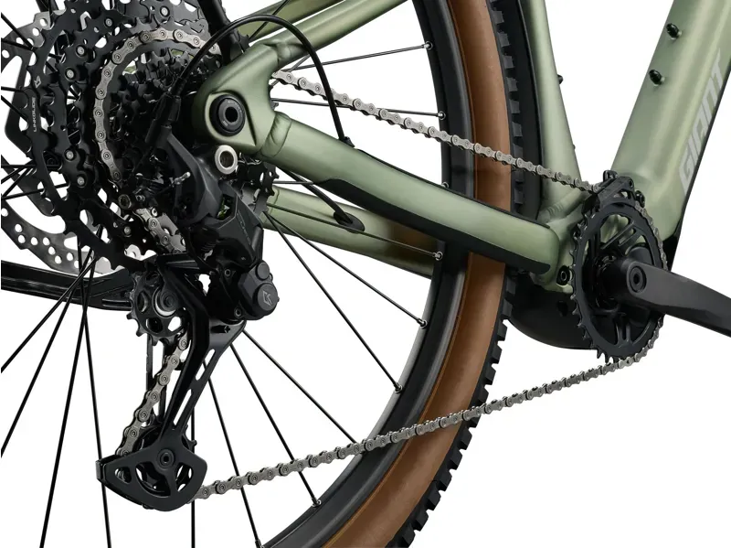 Giant Talon E+ 2 EX eMountain Bike in Frost Fern-3