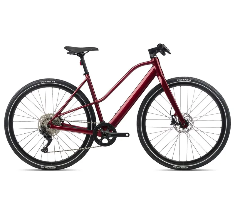 Orbea Vibe Mid H30 In Metallic Dark Red