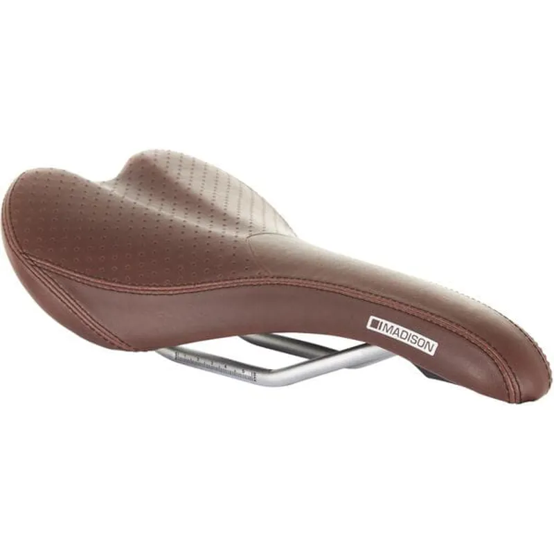 Madison Flux Classic Standard Saddle in Brown