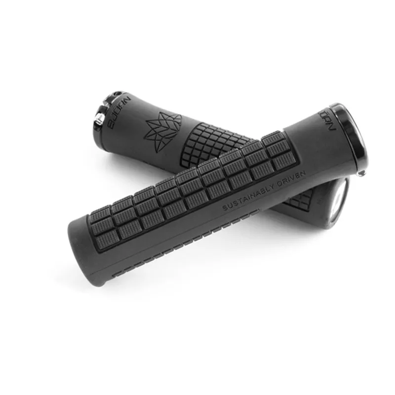 Bjorn Lock On 135mm MTB/BMX Recycled Grips in Black