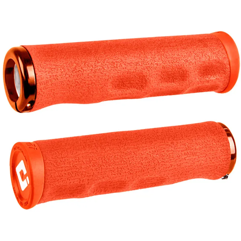 Odi Dread Lock Mountain Bike 130mm Grips in Orange