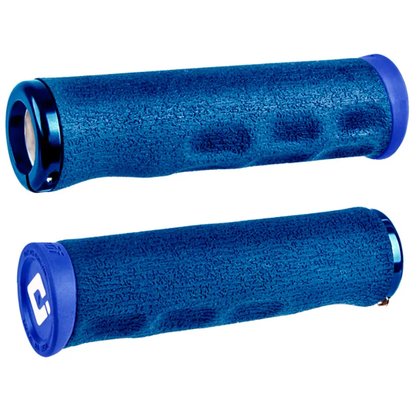 Odi Dread Lock Mountain Bike 130mm Grips in Blue
