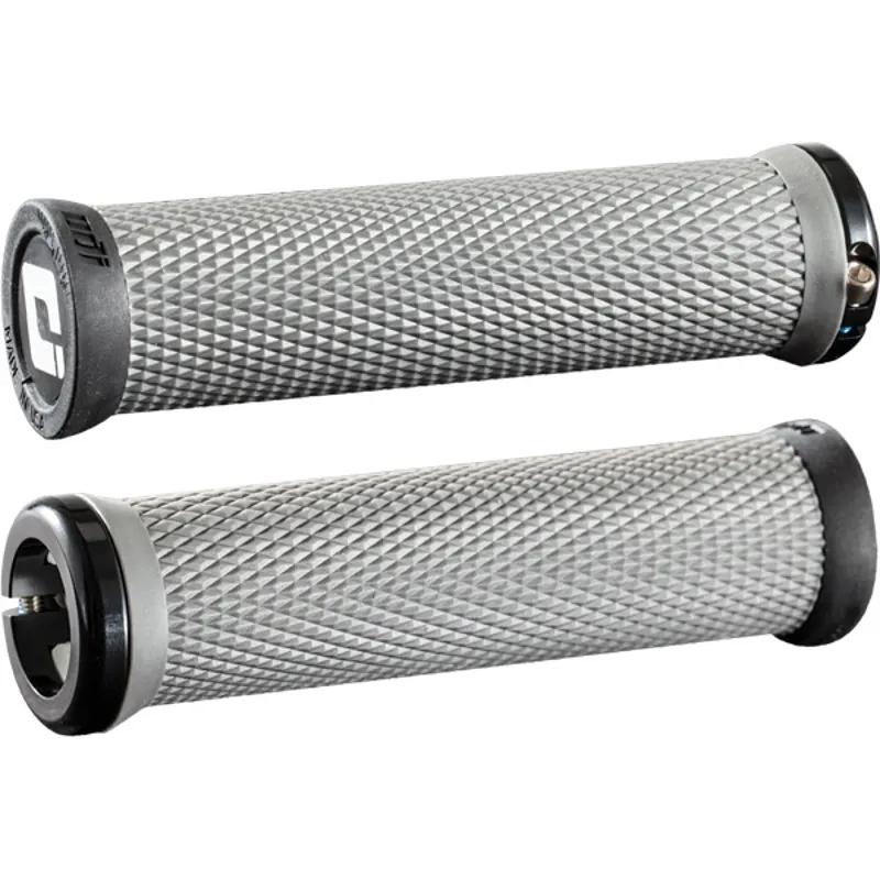 Odi Elite Motion Mountain Bike 130mm Lock On Grips in Grey