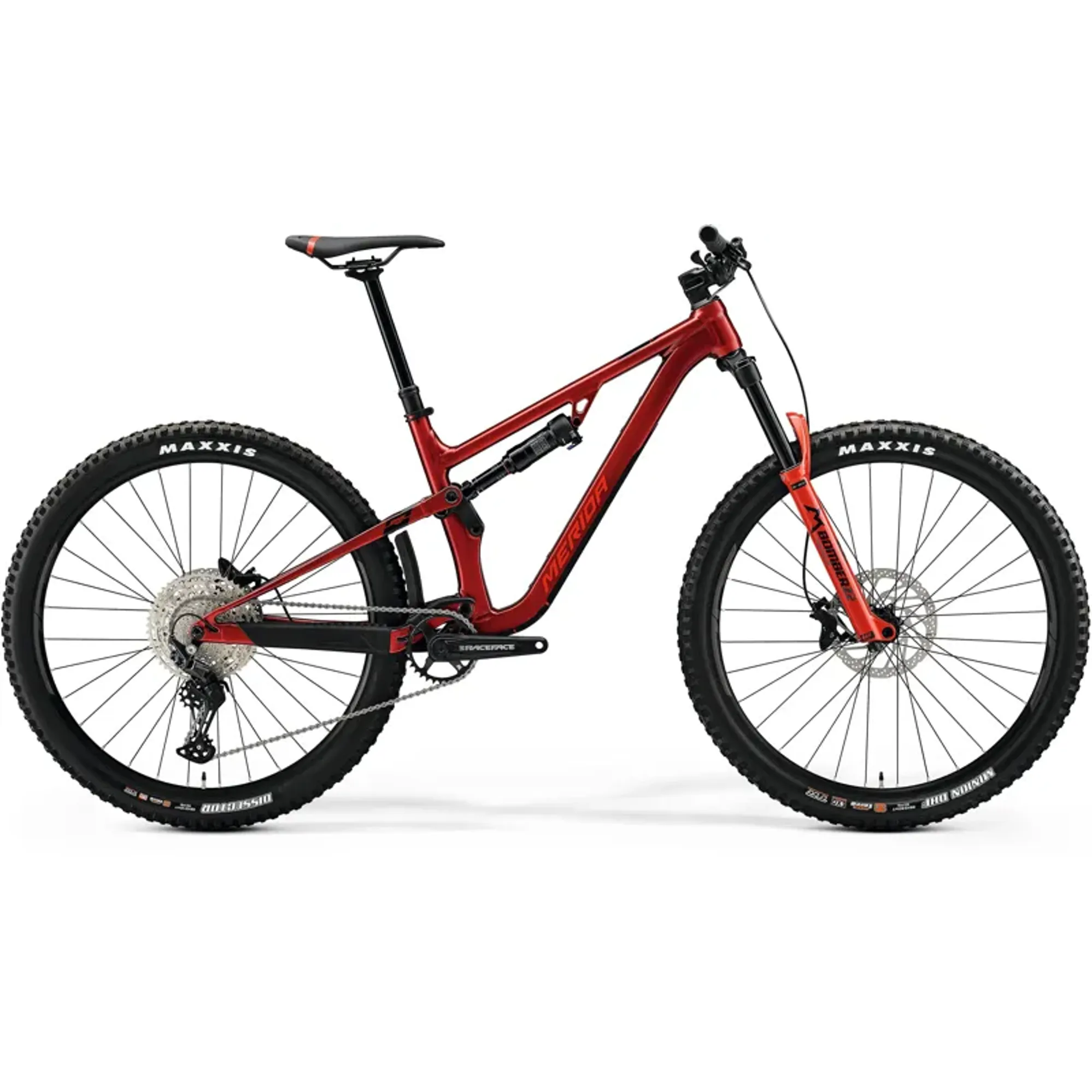 Merida One-Forty 500 Mountain Bike In Red - Main Image
