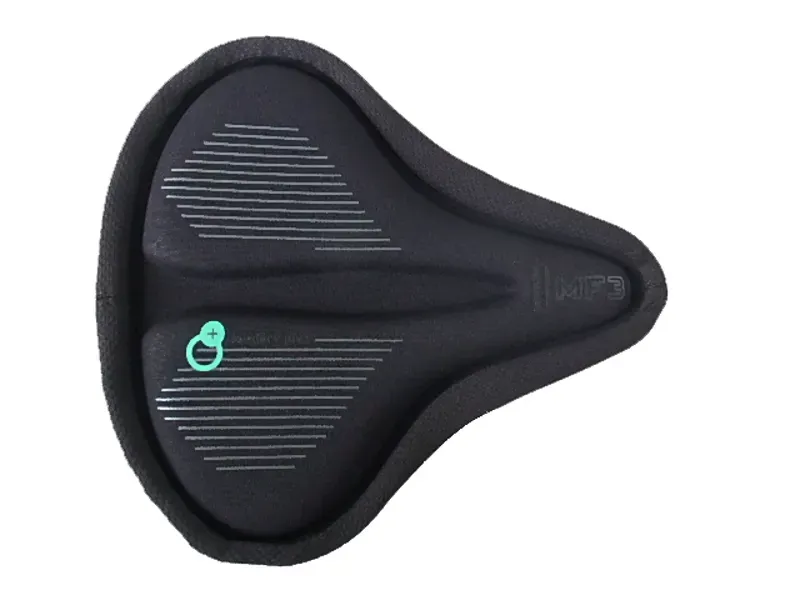DDK Memory Foam Dual Density Saddle Cover in Black