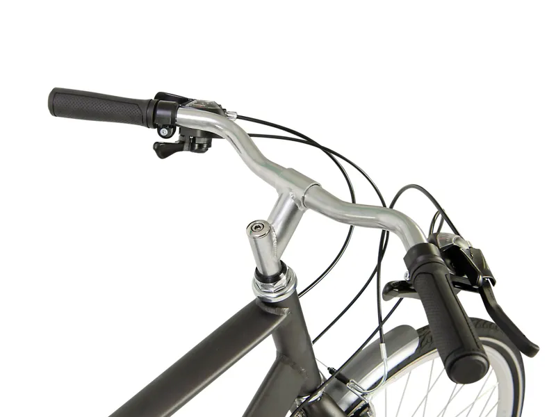 2020 Raleigh Pioneer Crossbar Hybrid Bike in Grey-1