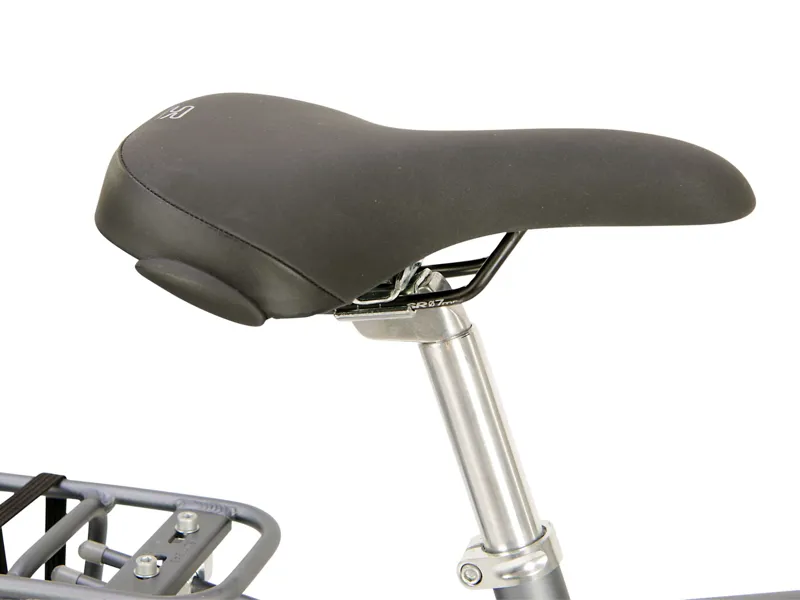 2020 Raleigh Pioneer Tour Crossbar Hybrid Bike in Silver-3