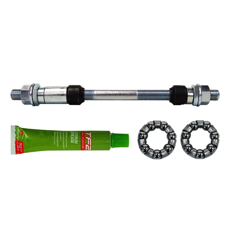 Weldtite Hub Spindle 9.5mm X 175mm Nutted