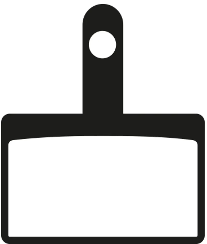 FullStop Shimano Deore BRM515 Disc Pads in Black - 1 pair